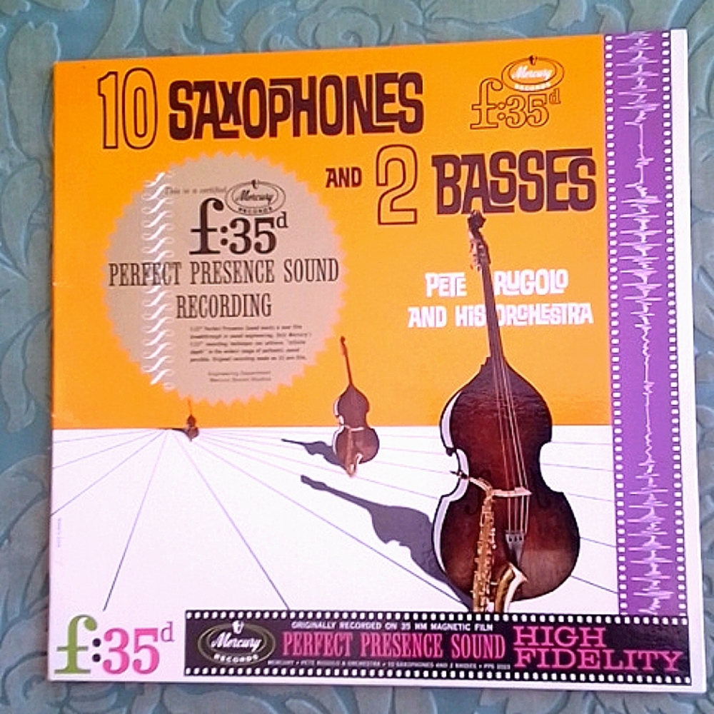 Pete Rugolo & His Orchestra "10 Saxophones & 2 Basses" in very good cond…